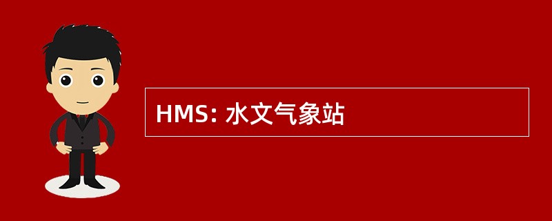 HMS: 水文气象站