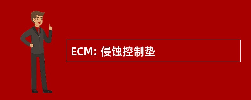 ECM: 侵蚀控制垫