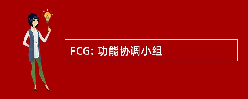 FCG: 功能协调小组