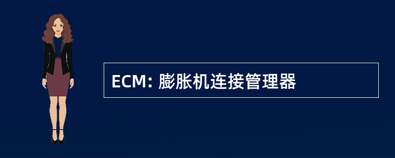 ECM: 膨胀机连接管理器