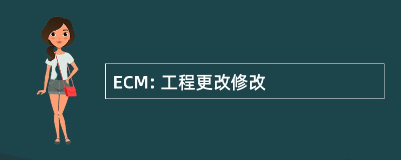 ECM: 工程更改修改