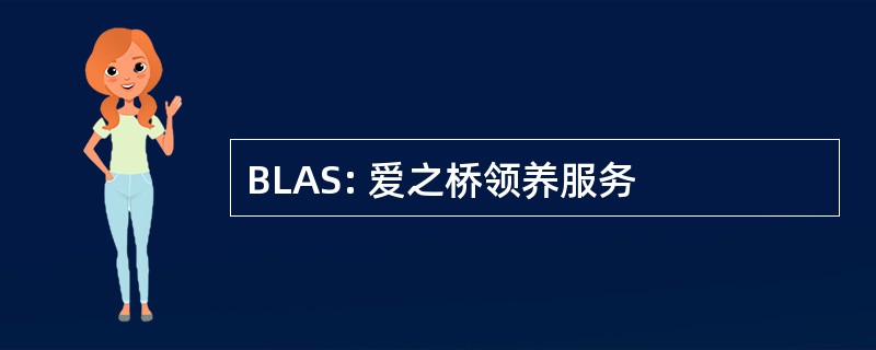 BLAS: 爱之桥领养服务