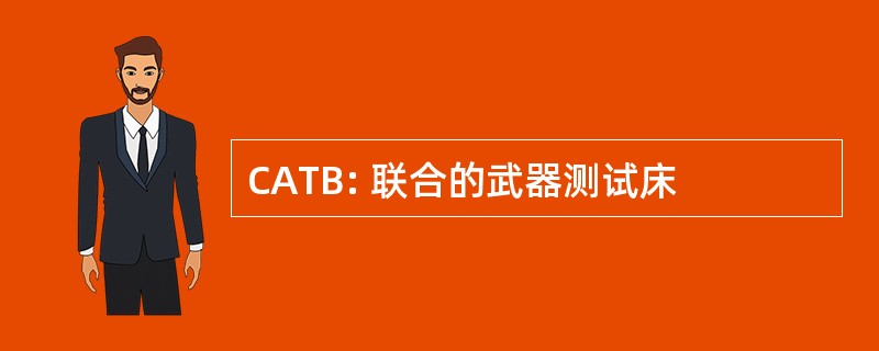 CATB: 联合的武器测试床