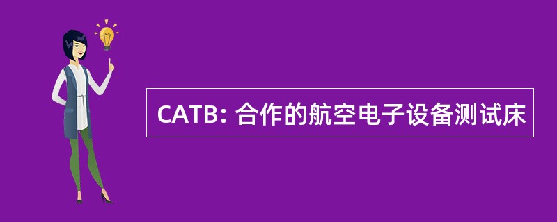 CATB: 合作的航空电子设备测试床