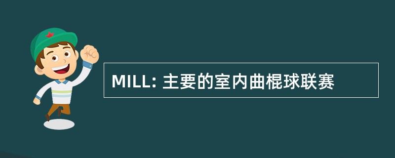 MILL: 主要的室内曲棍球联赛