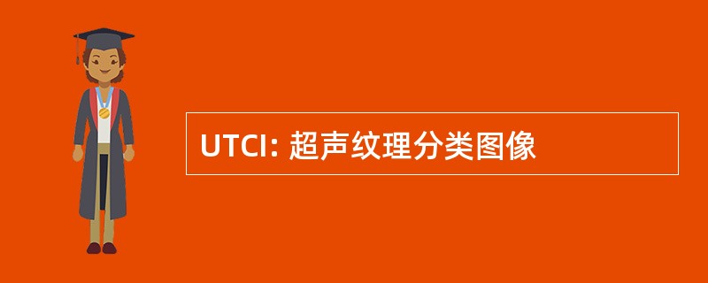 UTCI: 超声纹理分类图像