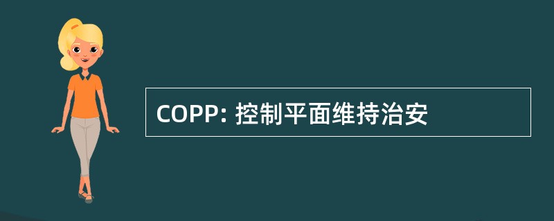 COPP: 控制平面维持治安