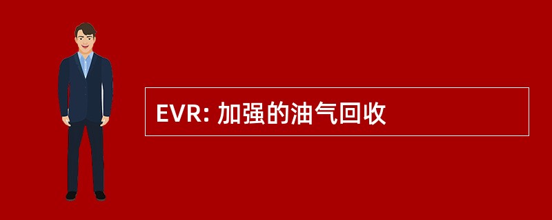 EVR: 加强的油气回收