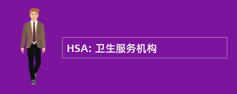 HSA: 卫生服务机构