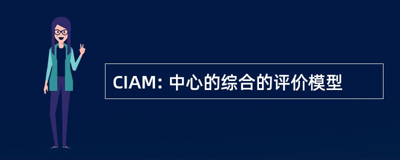 CIAM: 中心的综合的评价模型