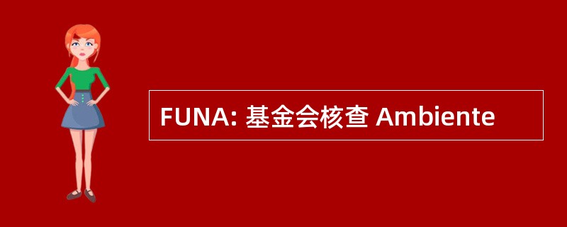 FUNA: 基金会核查 Ambiente