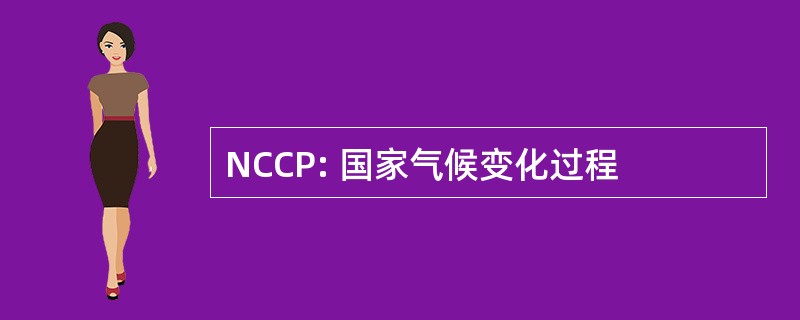 NCCP: 国家气候变化过程