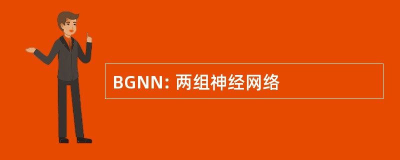 BGNN: 两组神经网络