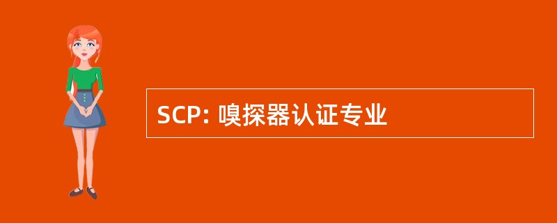 SCP: 嗅探器认证专业