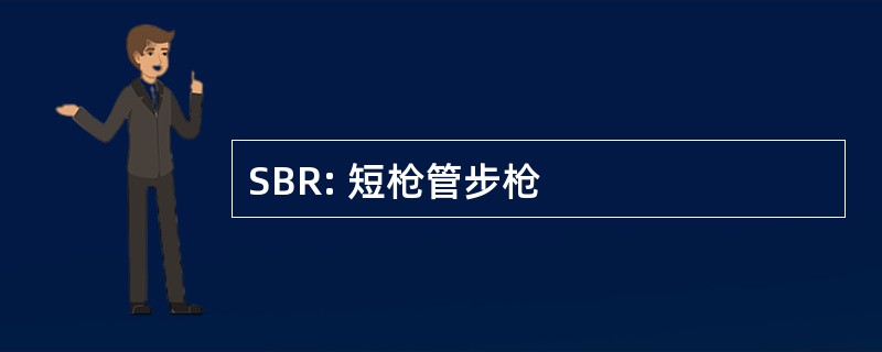 SBR: 短枪管步枪