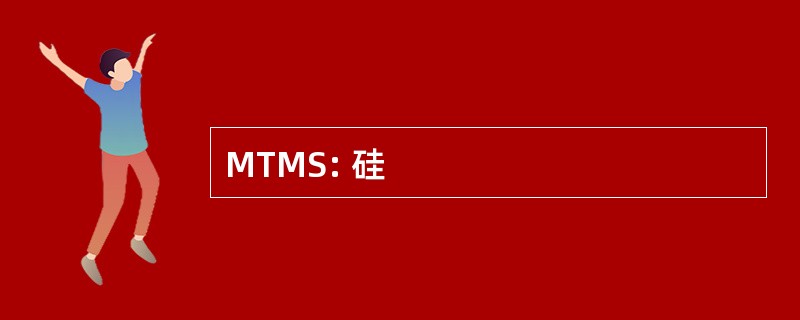 MTMS: 硅