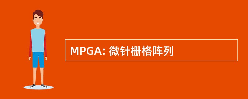 MPGA: 微针栅格阵列