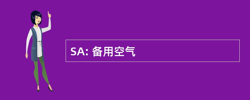 SA: 备用空气