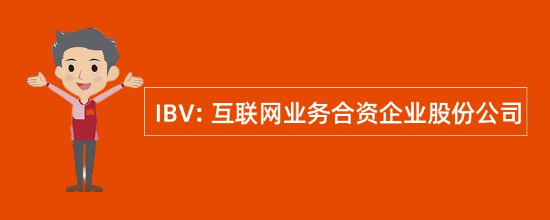 IBV: 互联网业务合资企业股份公司