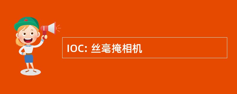 IOC: 丝毫掩相机