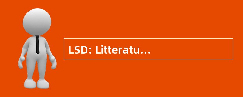 LSD: Litterature 色嫫-Definitionnelle