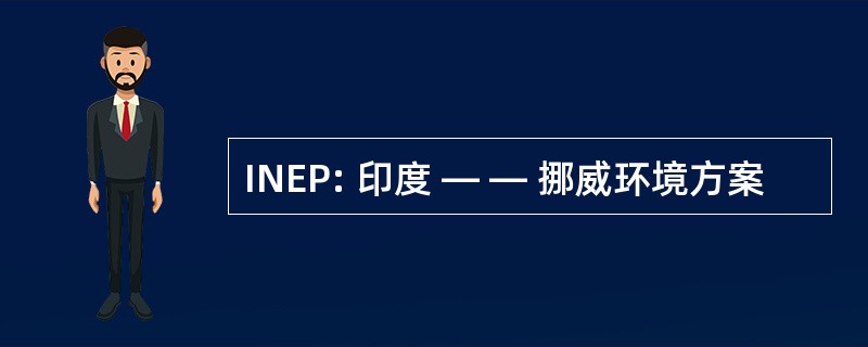 INEP: 印度 — — 挪威环境方案