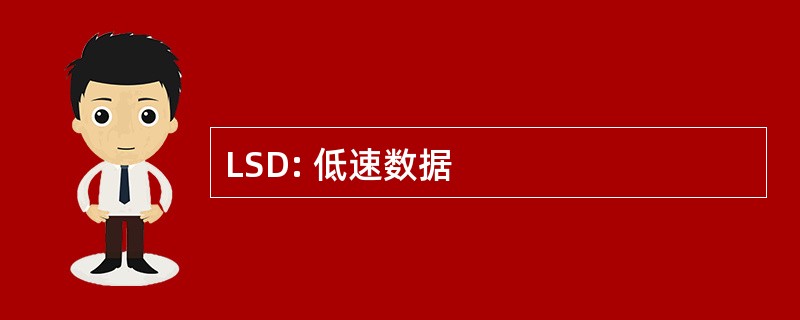 LSD: 低速数据