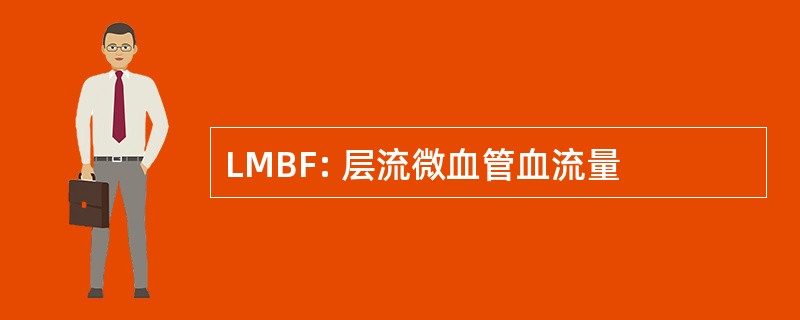 LMBF: 层流微血管血流量