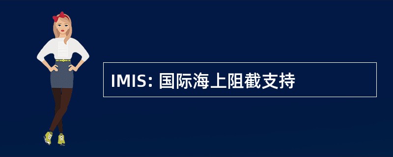 IMIS: 国际海上阻截支持