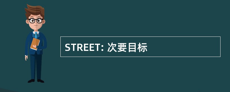 STREET: 次要目标