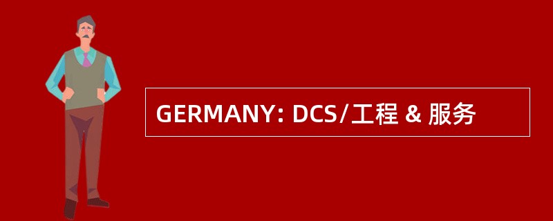 GERMANY: DCS/工程 & 服务