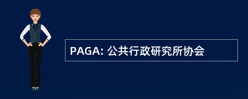 PAGA: 公共行政研究所协会