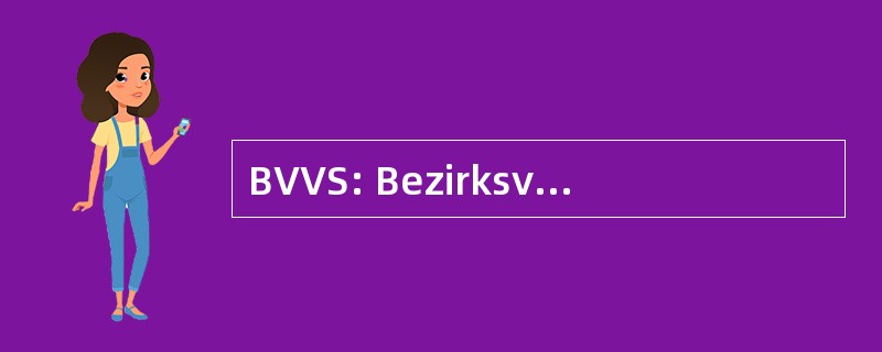 BVVS: Bezirksverordnetenversammlung