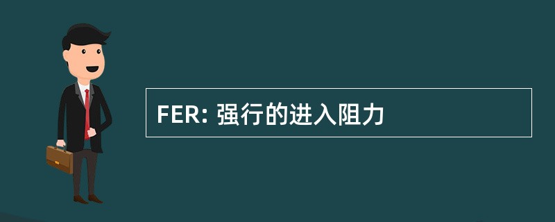 FER: 强行的进入阻力