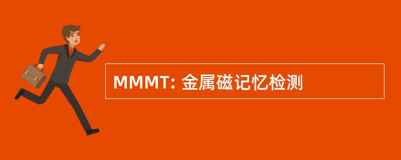 MMMT: 金属磁记忆检测