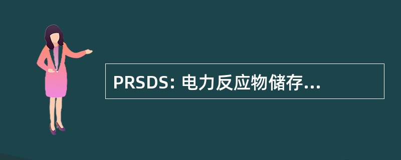 PRSDS: 电力反应物储存和分配系统