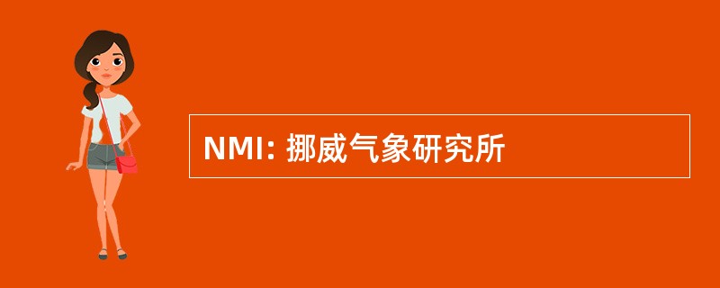 NMI: 挪威气象研究所