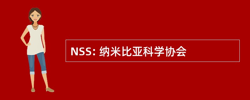 NSS: 纳米比亚科学协会