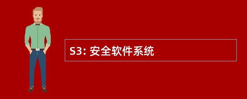 S3: 安全软件系统