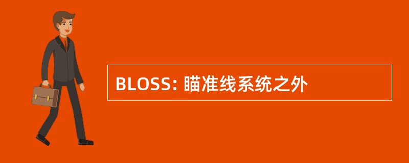 BLOSS: 瞄准线系统之外