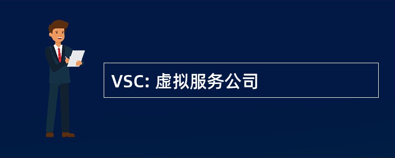 VSC: 虚拟服务公司