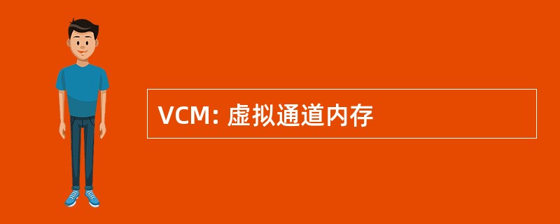 VCM: 虚拟通道内存