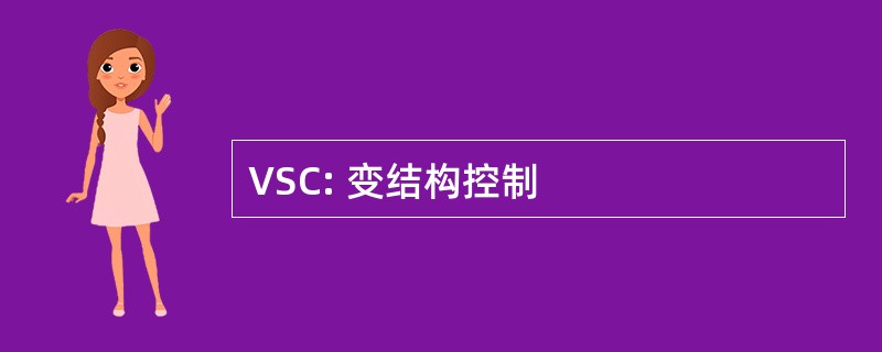 VSC: 变结构控制