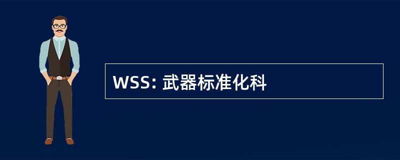 WSS: 武器标准化科