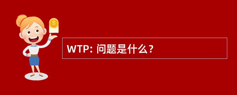 WTP: 问题是什么？