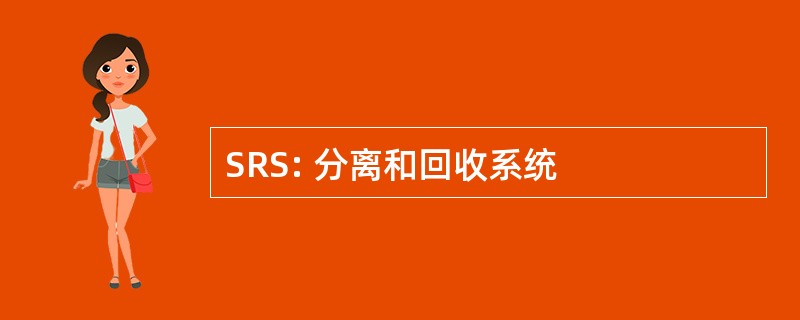 SRS: 分离和回收系统