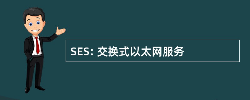 SES: 交换式以太网服务