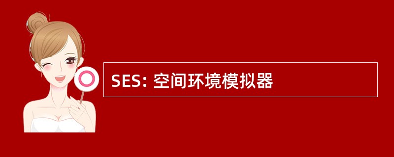 SES: 空间环境模拟器