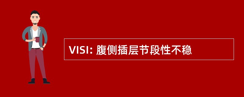 VISI: 腹侧插层节段性不稳