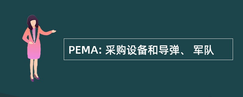 PEMA: 采购设备和导弹、 军队